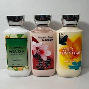 Bath and Body Works Lotion- Set of 3